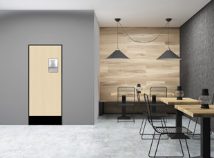 Sleek Restaurant Door Design by Eliason, a Senneca Company