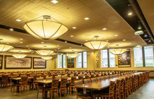 Mario Lighting Fixtures at Virginia Tech Common Room, Blacksburg, VAC