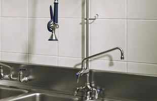 EverSteel faucets and pre-rinse units from T&S Brass.