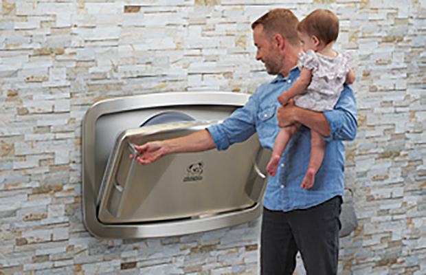 Baby Changing Stations for Distinctive Bathroom Designs from Koala Kare.