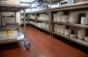 Altro Flooring in kitchen area