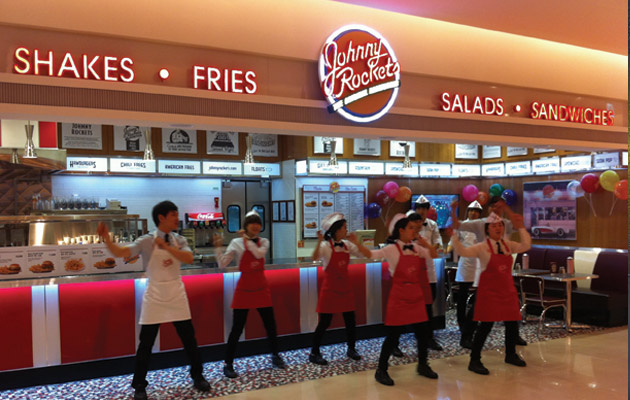 Johnny Rockets in Asia