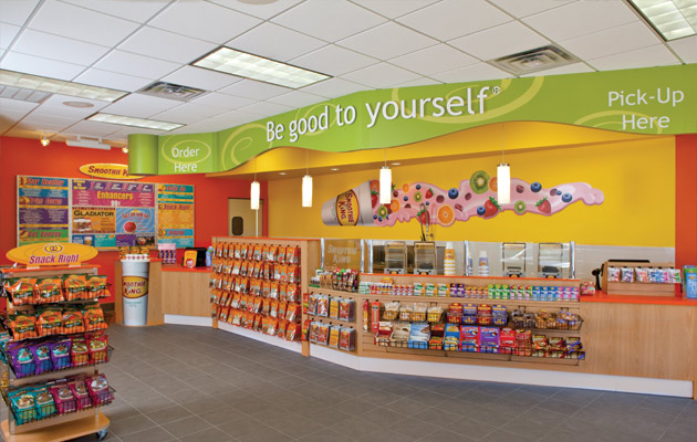 Smoothie King Interior