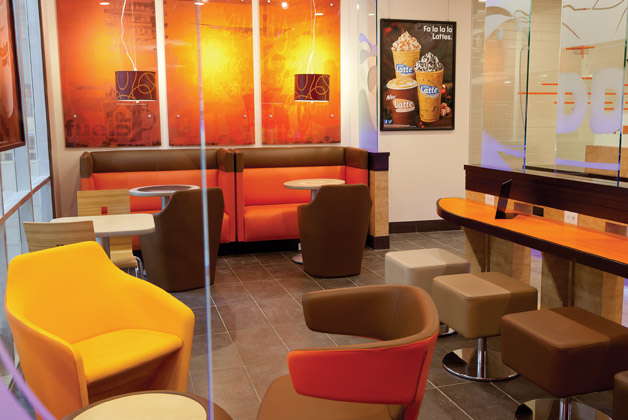 dunkin donuts job design