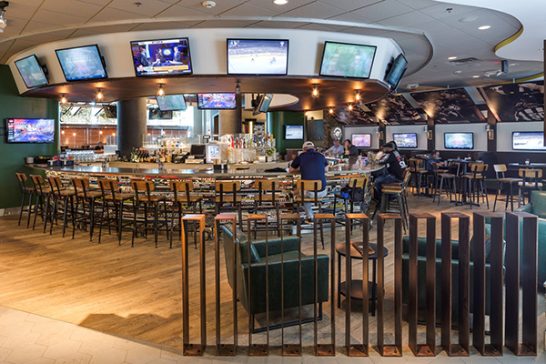 Inside The MSP Airport's New MN Wild-Themed Restaurant