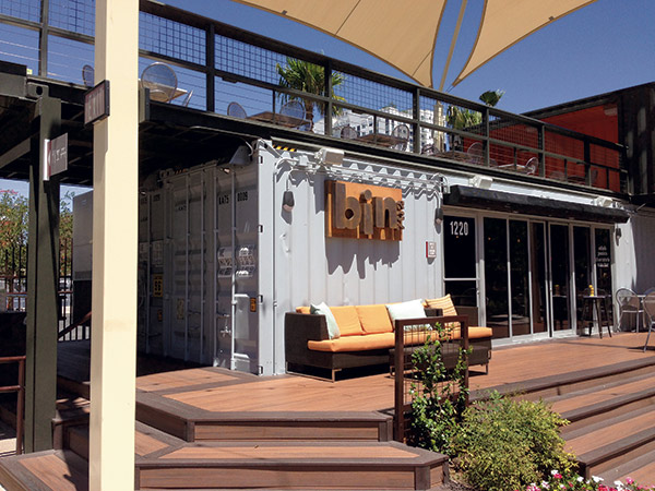 Restaurant Redesign with Shipping Containers