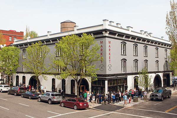 Pine St. Market Exterior After Construction by Alan Weiner 2