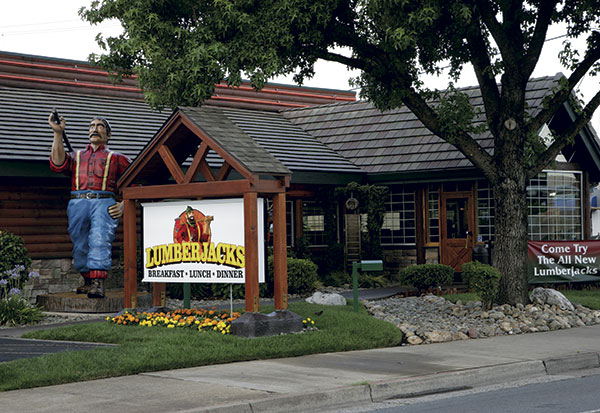 Lumberjacks Exterior