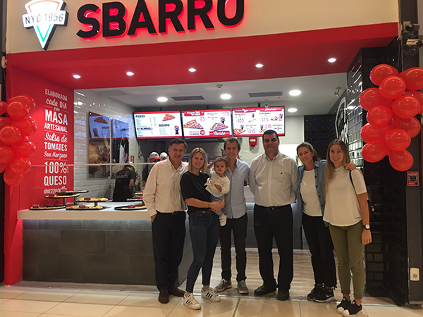 Sbarro partner with Retail Uruguay Group