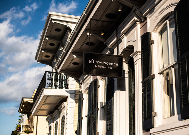 The exterior of effervescence in New Orleans