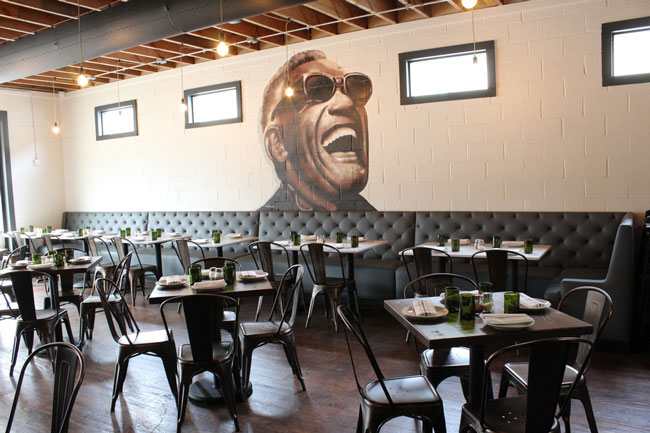 The Ray Charles Room at Rocca in Baton Rouge, La. 