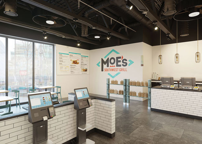 moes southwest grill launches first all digital kiosk only design