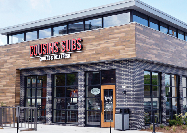 cousins subs exterior