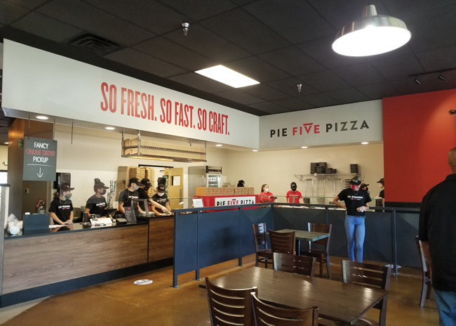 pie five pizza corvallis front of house