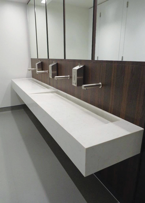 form touchless sink system