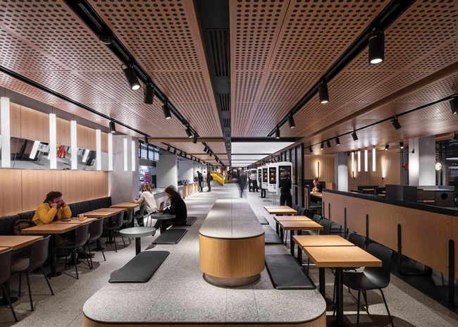 dish mcdonalds flagship moscow pushkin square 3 project ray photography by andrew meredith landini associates