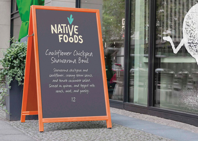 consumer native foods AFTER exterior signage 3