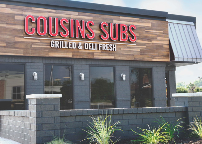 feature Cousins Subs Exterior