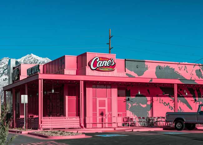 Raising Canes Midvale Utah exterior