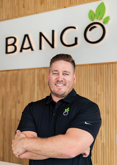 Ryan Thorman,  co-founder and CEO. Images courtesy of Bango Bowls