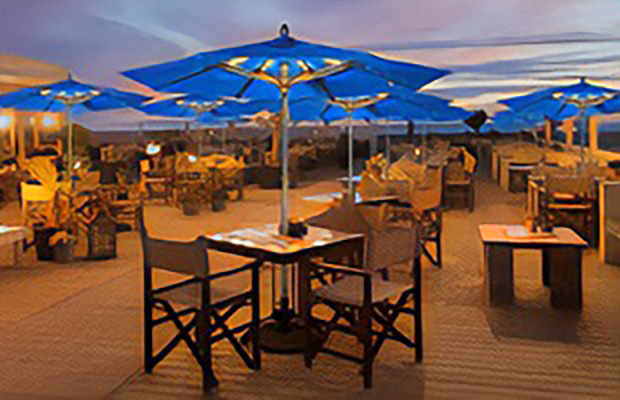 Providing LED lighting encourages guests to stay and order drinks or dessert after sundown