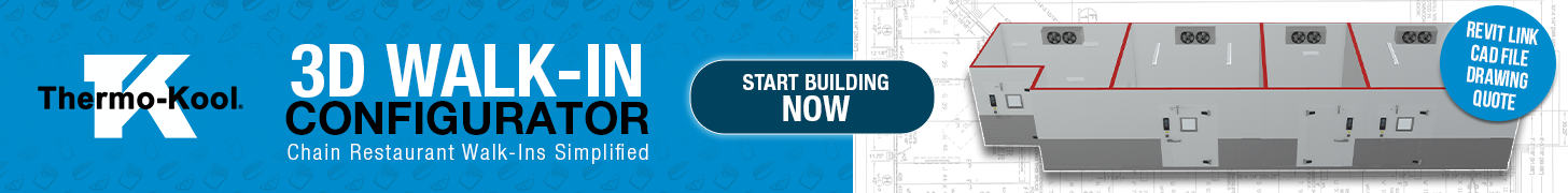 Thermo-Kool 3D Walk-In Configurator. Make your walk-in as diverse as your Chain Restaurant menu. Try it now.