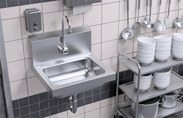 T&S Handwash Sinks are Built for Durability.
