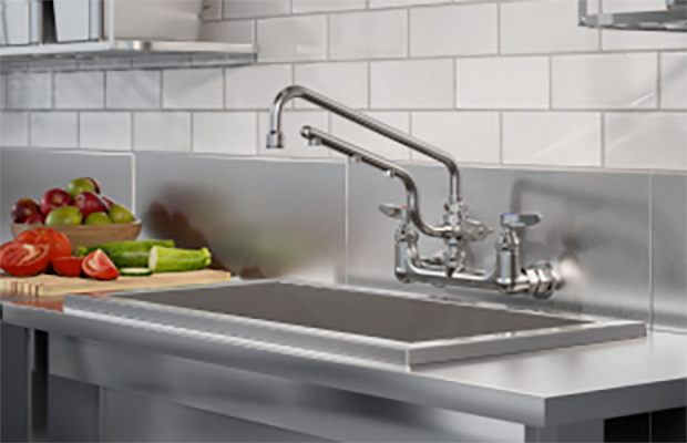 Ultrarinse by T&S Brass simplifies food prep.