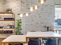 better buzz custom table w ada allocation  pendants    mosaic flooring