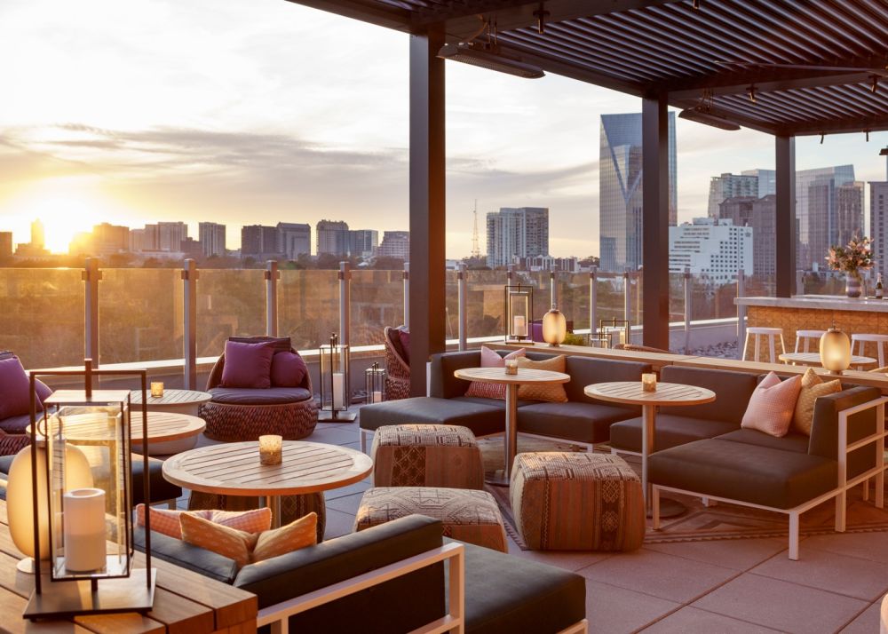 rd+d - Rooftop Bar Suspends Hotel Guests Above ATL