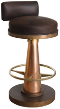 Gilani’s Copper Cone Bar Chair