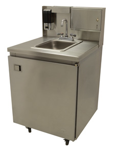 Advance Tabco’s Self-Contained Mobile Handwashing Sink