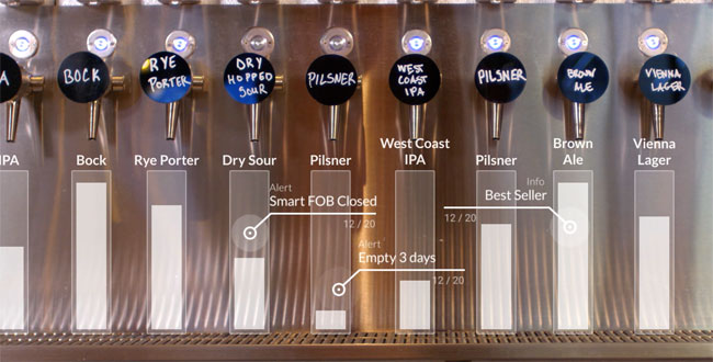 Sestra Beer Dispensing taps